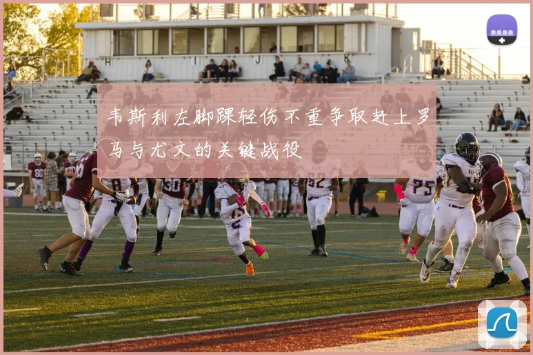 韦斯利左脚踝轻伤不重争取赶上罗马与尤文的关键战役