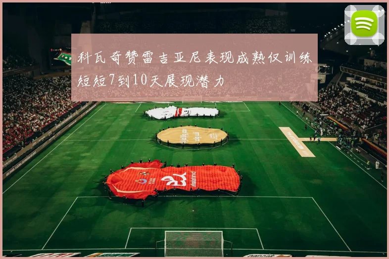 科瓦奇赞雷吉亚尼表现成熟仅训练短短7到10天展现潜力